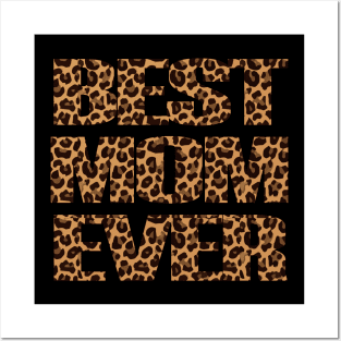 Best Mom Ever Leopard Costume for Womens - Cheetah Posters and Art